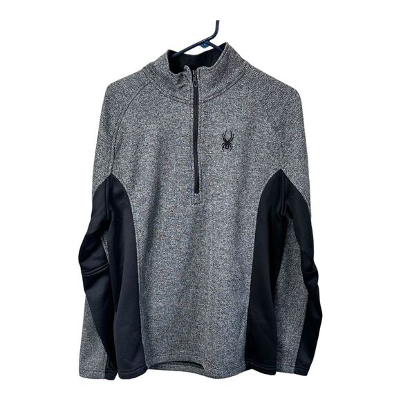 SPYDER Outbound Half Zip Pullover Sweater Large - Picture 1 of 8